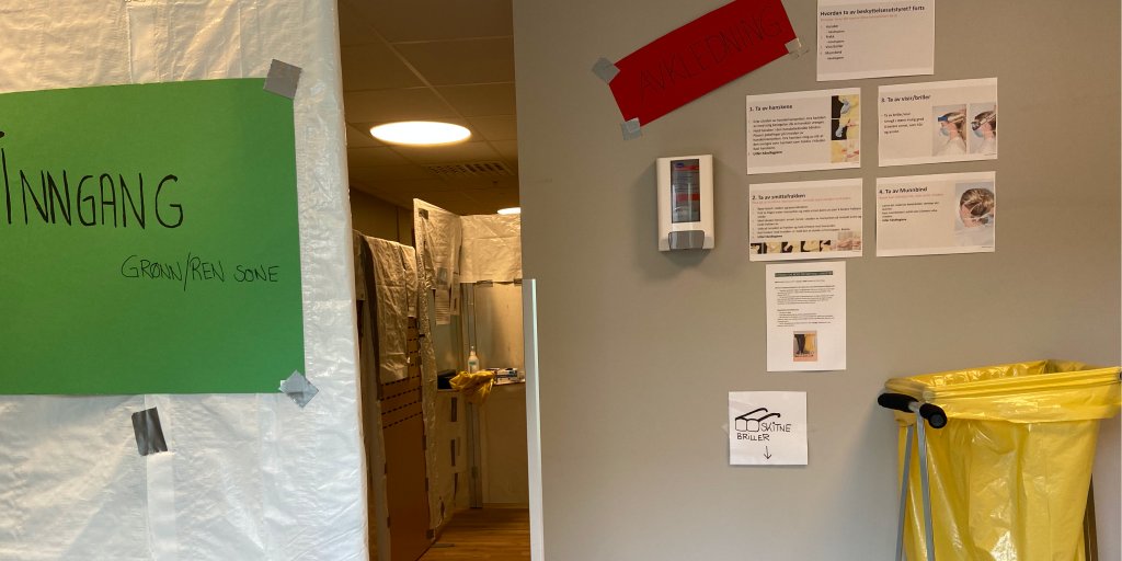 Prototype av koronahotellet