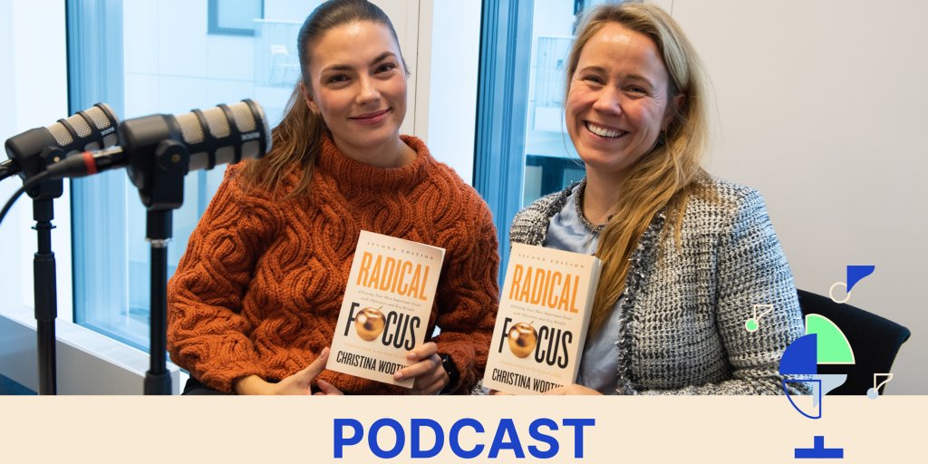 Bilde av Betina og Trine fra podcast-innspillingen 