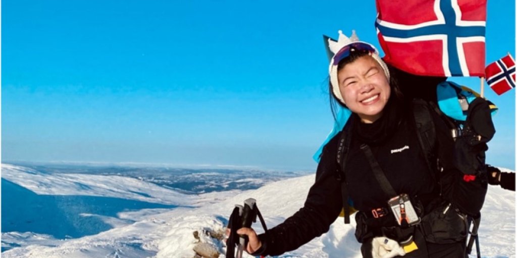 Privat bilde fra Hanh-Thien fra fjelltur