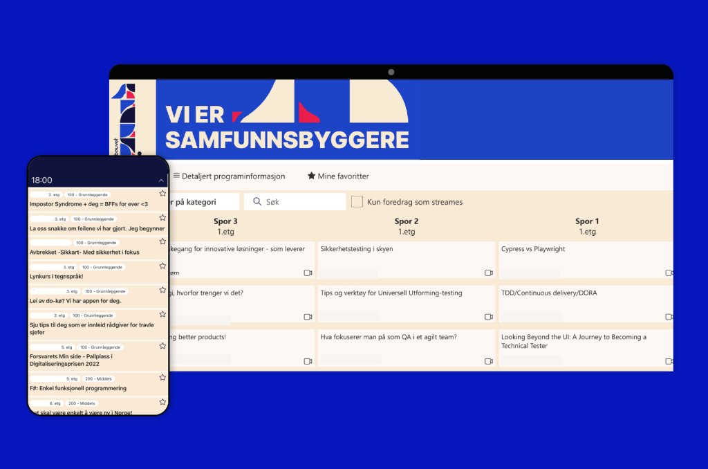Skjermbilde av BouvetOne-løsningen på desktop og mobil Skjermbilde av BouvetOne-løsningen på desktop og mobil