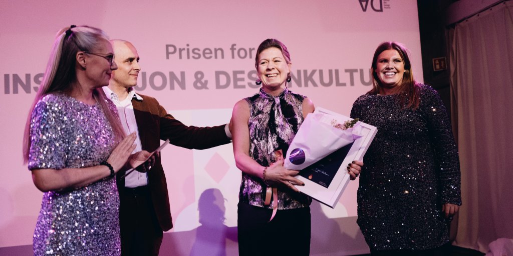 Bilde fra prisutdelingen på Bouvet Øst Design Awards 