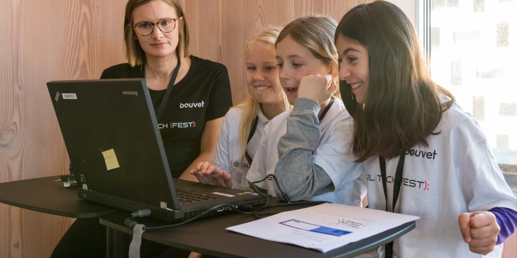 Bilde fra Girl Tech Fest 2021 i Stavanger 