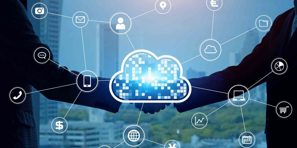 Illustrasjon ERP til skyen