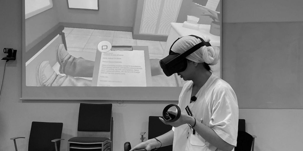 Leger i utdanning skal diagnostisere sjeldne og akutte sykdommer med VR
