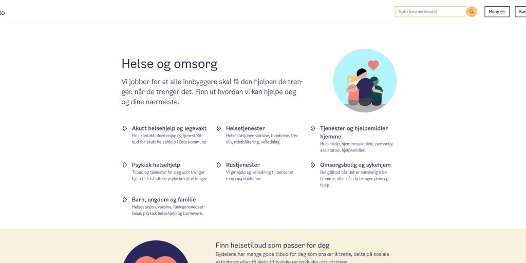 Utvikler og forvalter digitale løsninger som styrker helse- og velferdstjenestene i Oslo