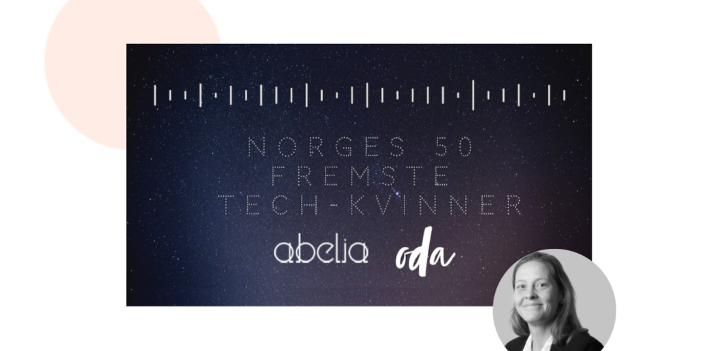 Therese er kåret til en av Norges 50 fremste kvinner i tech 2021