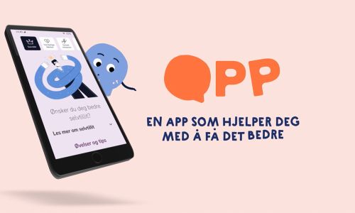 Opp - en app som kan bidra til bedre psykisk helse for ungdom 