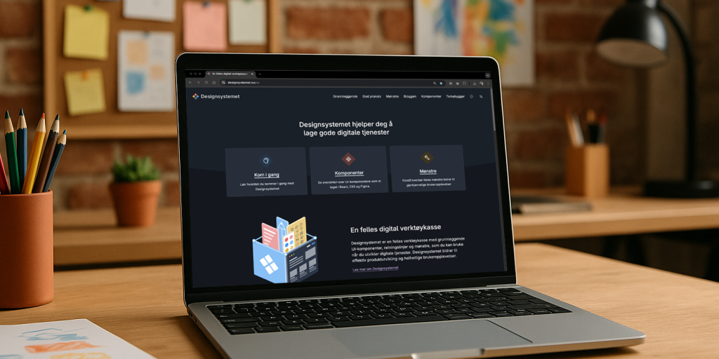 Designsystemet.no – gjør det raskere, enklere og billigere å lykkes med design