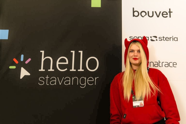 Karyna Kholodar på Hello Stavanger