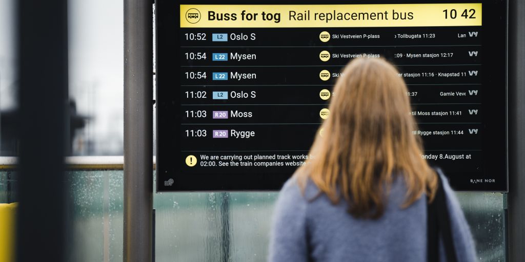 Fra togstans og strandede passasjerer til riktig, rask, lik og nyttig kundeinformasjon på tvers av kanaler