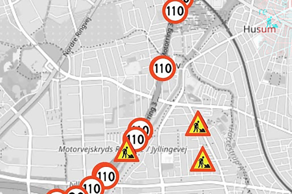 Gjennom Nordic Way får du masse nyttig informasjon rett inn i din bil.
