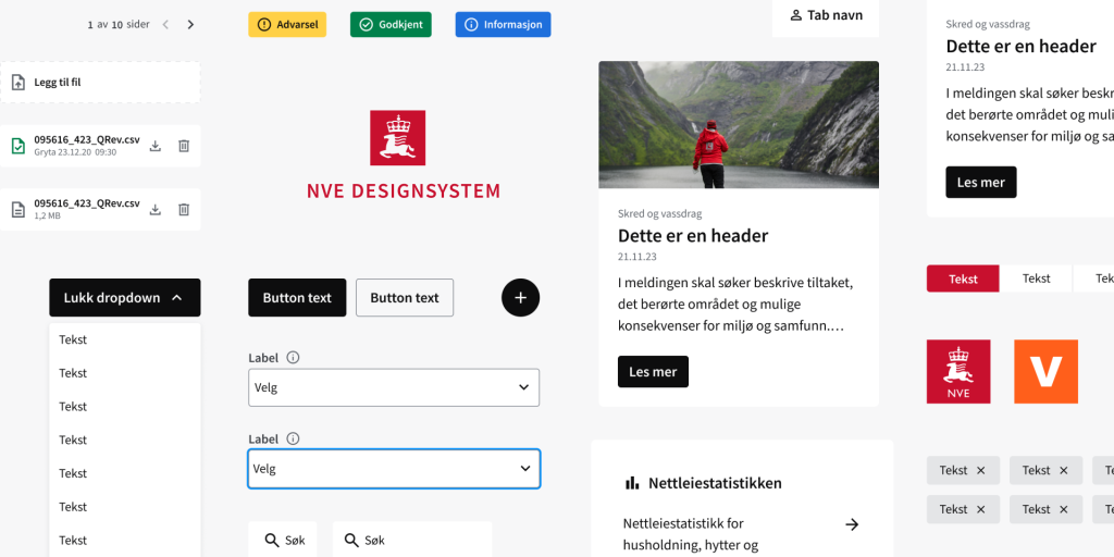 Fra fragmenterte løsninger til et helhetlig designsystem  