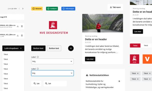 Fra fragmenterte løsninger til et helhetlig designsystem  